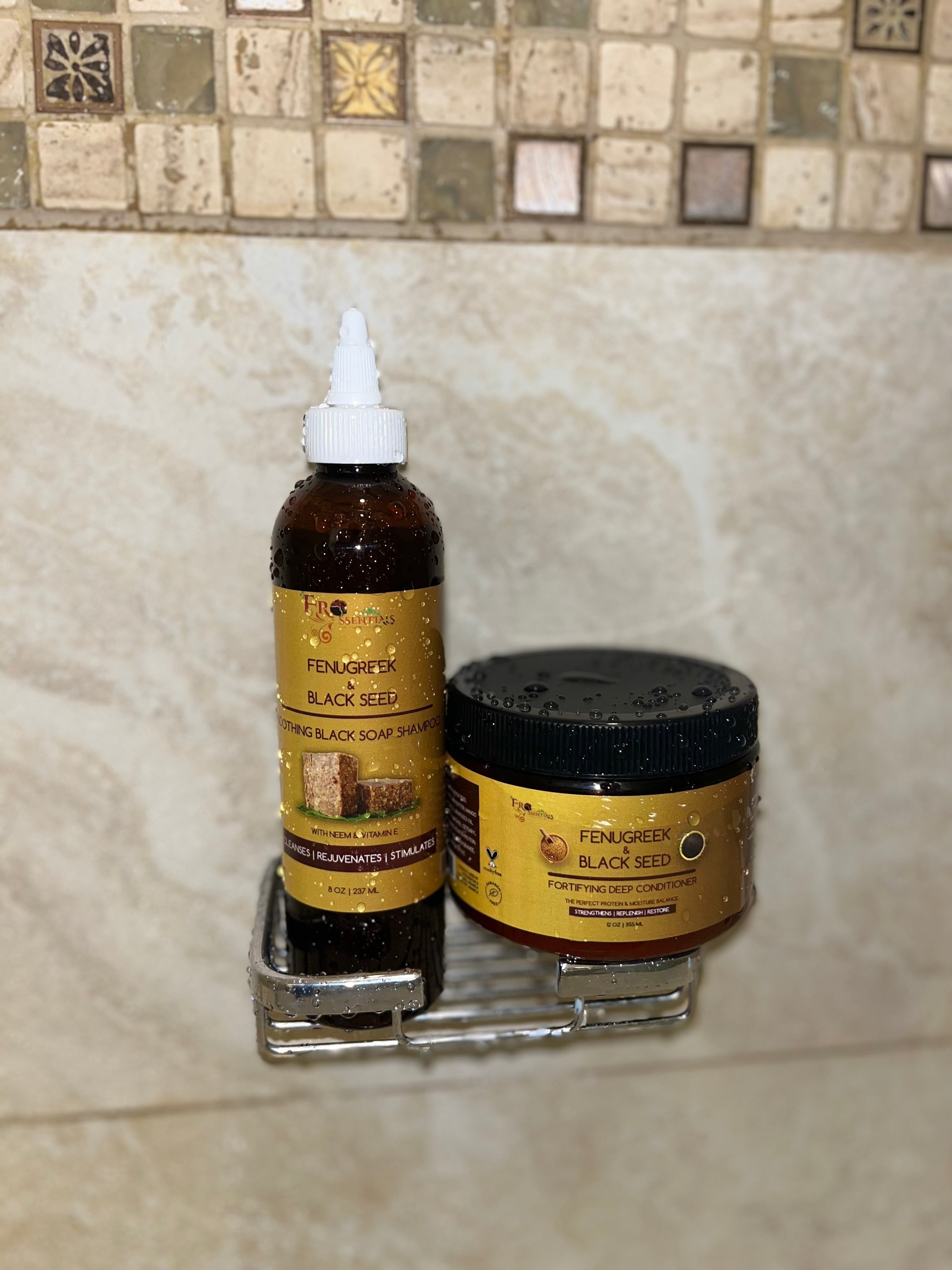 12oz Fenugreek & Black Seed Fortifying Deep Conditioner